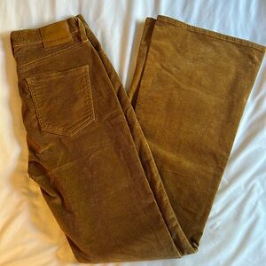 The Marianne Flare size 28 brown corduroy pants